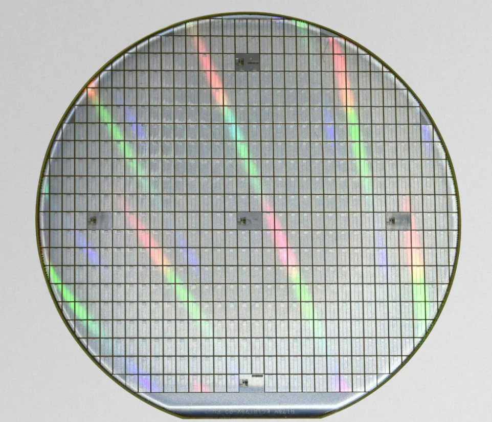 Wafer - Image courtesy onsemi